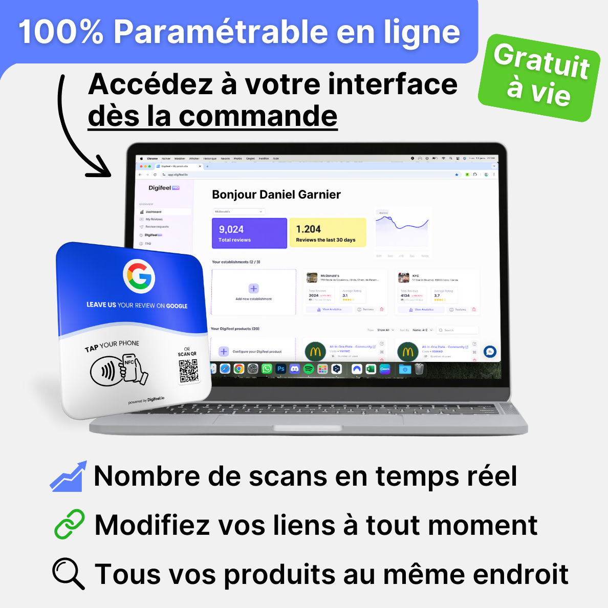 Plaque|Avis Google