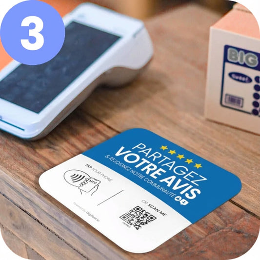 C'est quoi une carte avis Google NFC 