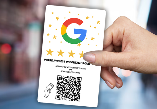 Comment faire une carte avis Google 