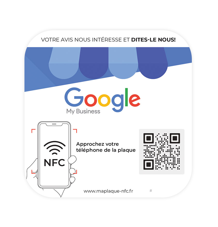 Où placer sa carte avis Google dans son commerce pour maximiser les scans 