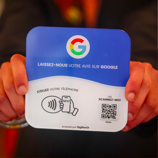 Comment configurer une plaque NFC pour les avis Google