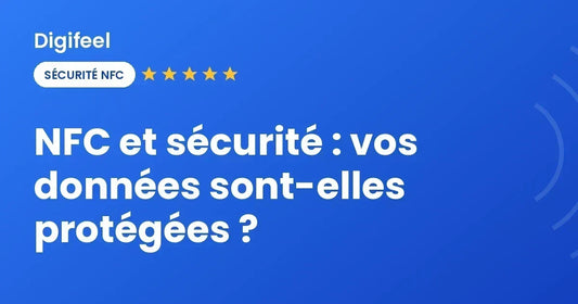 NFC et sécurité des données, visuel Digifeel