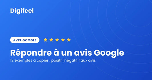 Comment répondre à un avis Google