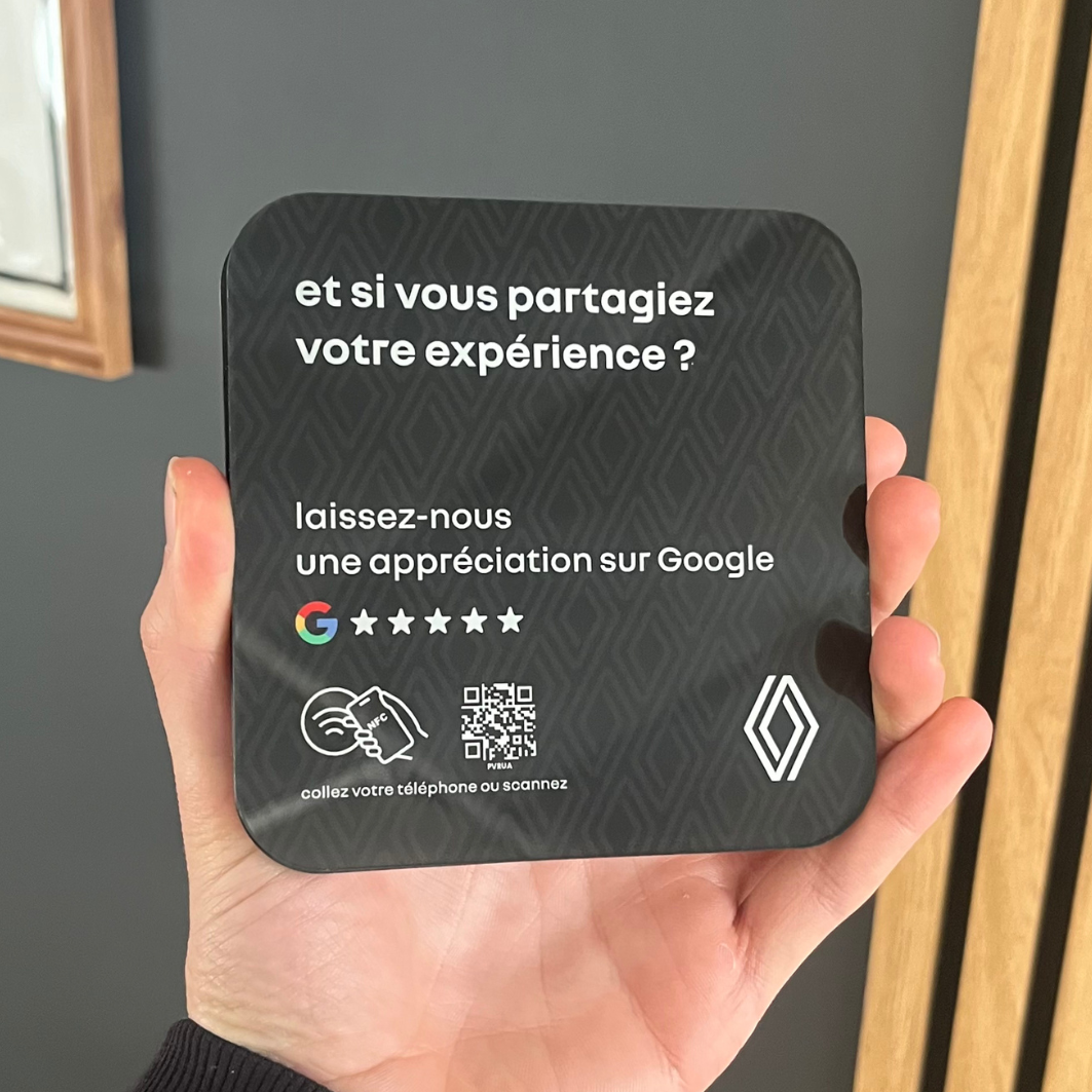 Créez votre plaque personnalisée